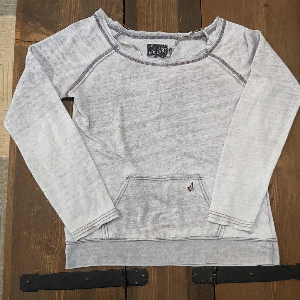 Volcom surfwashed sweatshirt size 14